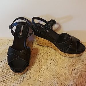 St. John's Bay Wedge Sandals